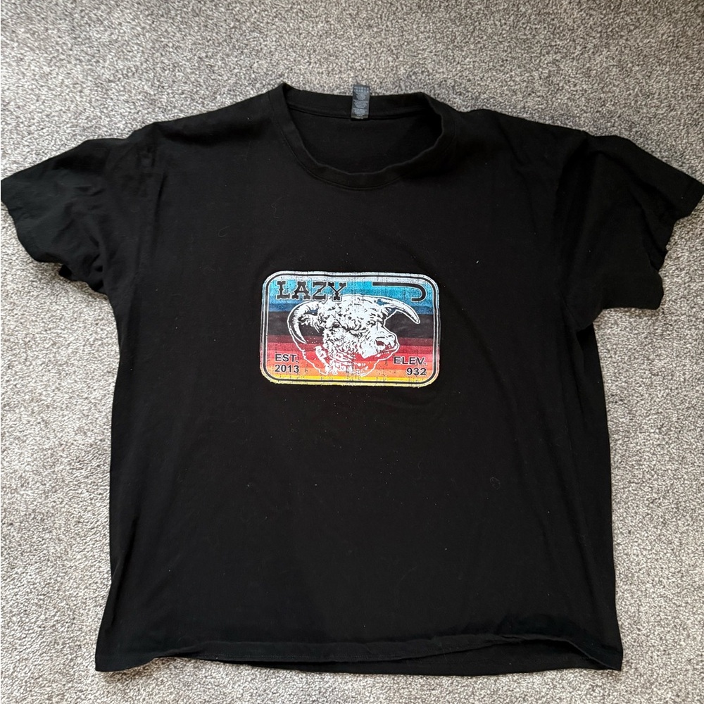 Graphic Black Men's Short Sleeve Tee